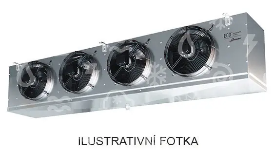 výparník ECO - Luvata GCE314F4, 12.77 kW (dT 8 st., R404) bez odtávání